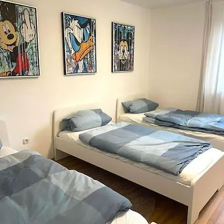 Messe - - Zentrum - 2 Zimmer - 3 Personen شقة اوغسبورغ